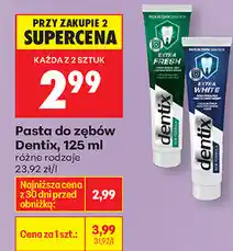 Biedronka Pasta do zębów Dentix oferta