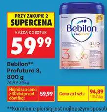 Biedronka Bebilon Profutura 3 oferta
