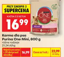 Biedronka Karma dla psa Purina One Mini oferta