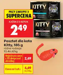 Biedronka Pasztet dla kota Kitty, 185 g (różne rodzaje) oferta