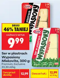 Biedronka Ser w plastrach Wypasiony Mlekovita oferta