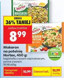 Biedronka Makaron na patelnię Hortex oferta