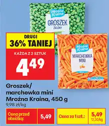 Biedronka Groszek/marchewka mini Mroźna Kraina oferta