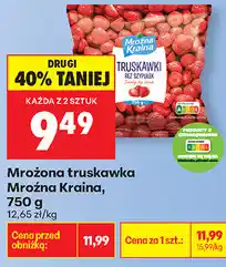 Biedronka Mrożona truskawka Mroźna Kraina oferta