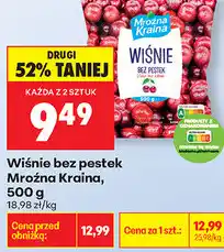 Biedronka Wiśnie bez pestek Mroźna Kraina oferta