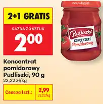 Biedronka Koncentrat pomidorowy Pudliszki oferta