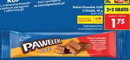 Biedronka Baton Pawełek toffi E.Wedel oferta