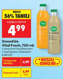 Biedronka Smoothie Vital Fresh oferta