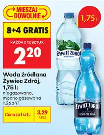 Biedronka Woda źródlana Żywiec Zdrój oferta