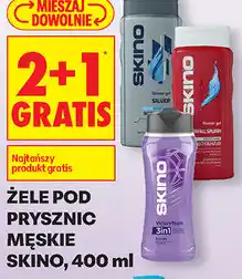 Biedronka Żele pod prysznic męskie Skino oferta