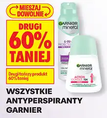 Biedronka Wszystkie antyperspiranty Garnier oferta