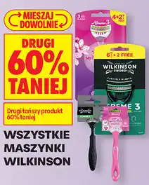 Biedronka Wszystkie maszynki Wilkinson oferta