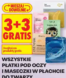 Biedronka Wszystkie płatki pod oczy i maseczki w płachcie do twarzy oferta