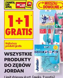 Biedronka Wszystkie produkty do zębów Jordan oferta