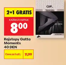 Biedronka Rajstopy Gatta Moments 40 DEN oferta