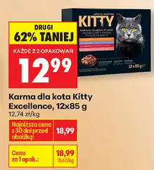 Biedronka Karma dla kota Kitty Excellence oferta