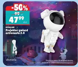 Biedronka Projektor gwiazd i mgławic astronauta Extralink oferta