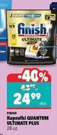 Biedronka Kapsułki do zmywarki Finish Ultimate Plus oferta
