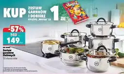 Biedronka Komplet garnków black Mg Home oferta
