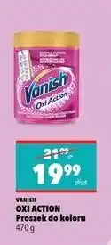 Biedronka Odplamiacz w proszku pink Vanish Oxi Action oferta