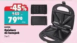 Biedronka Opiekacz do kanapek 3w1 Hoffen oferta