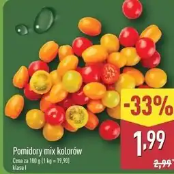 ALDI Pomidory mix kolorów oferta
