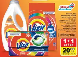 Carrefour Proszek, żel, kapsułki do prania VIZIR oferta