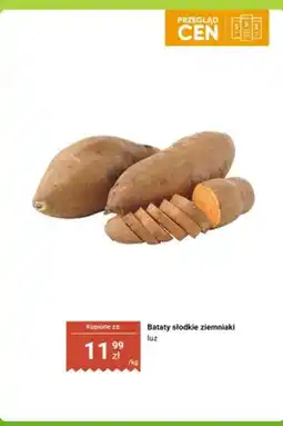 Biedronka Bataty słodkie ziemniaki luz oferta