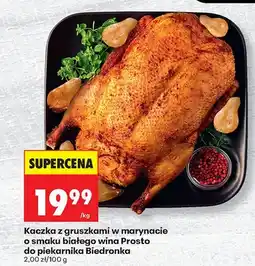 Biedronka Kaczka z gruszkami w marynacie o smaku białego wina oferta