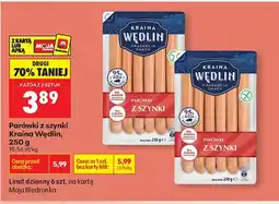 Biedronka Parówki z szynki oferta