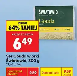Biedronka Ser Gouda wiórki oferta
