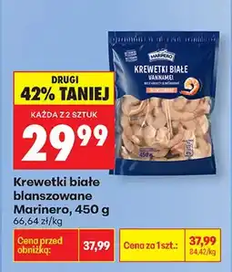 Biedronka Krewetki białe blanszowane Vannamei oferta