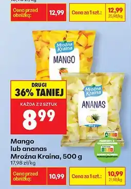Biedronka Mango mrożone oferta