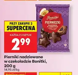 Biedronka Pierniki nadziewane w czekoladzie oferta