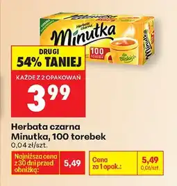 Biedronka Herbata czarna oferta