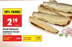 Biedronka Śledź Bałtycki wędzony łusza oferta
