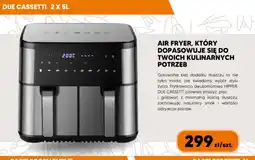 Hipper.pl Hipper Air Fryer Due Cassetti oferta