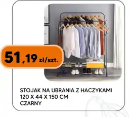 Hipper.pl Stojak na ubrania z haczykami oferta