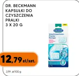 Hipper.pl Dr. Beckmann kapsułki do czyszczenia pralki oferta