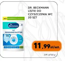 Hipper.pl Dr. Beckmann listki do czyszczenia WC oferta