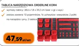 Hipper.pl Tablica narzędziowa Orderline Kor4 oferta