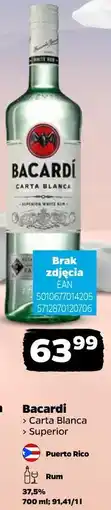 Netto Bacardi Carta Blanca oferta