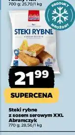 Netto Steki rybne z sosem serowym XXL Abramczyk oferta