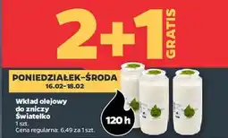 Netto Wkład olejowy do zniczy Światełko oferta
