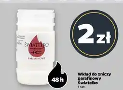 Netto Wkład do zniczy parafinowy Światełko oferta
