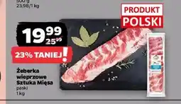 Netto Żeberka wieprzowe Sztuka Mięsa oferta