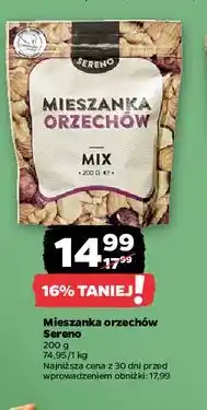 Netto Mieszanka orzechów Sereno oferta