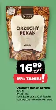 Netto Orzechy pekan Serek oferta