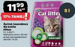 Netto Żwirek lawendowy dla kotów Hilton oferta