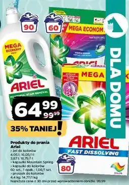 Netto Produkty do prania Ariel oferta